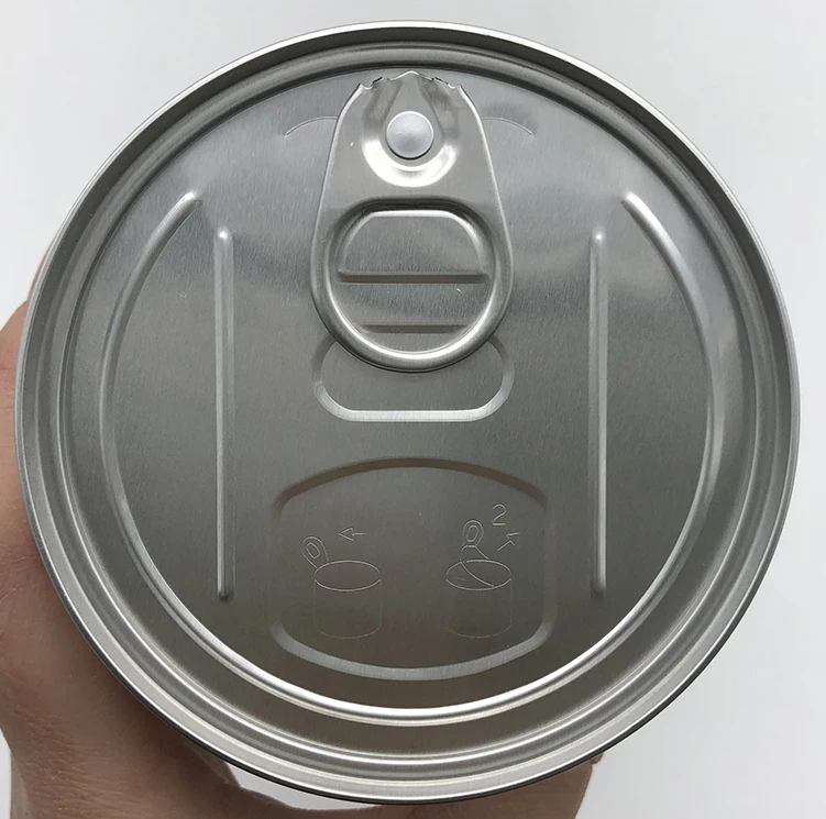 Customized Standard Empty Round Tin Can Size food grade Tin Cans For Nutrition Powder ketchup Packaging Empty Tin Cans