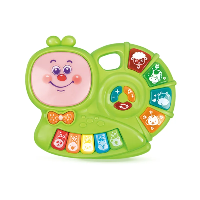 Cartoon Animals Early Educational Keyboard Toy Electronic Organ Baby Music Toy for Toddlers
