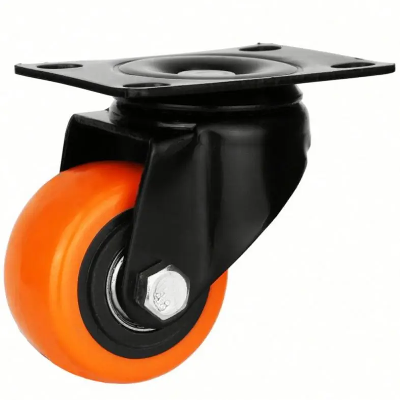 Чугунное поворотное жесткое Резиновое Колесико для мебели офисных стульев