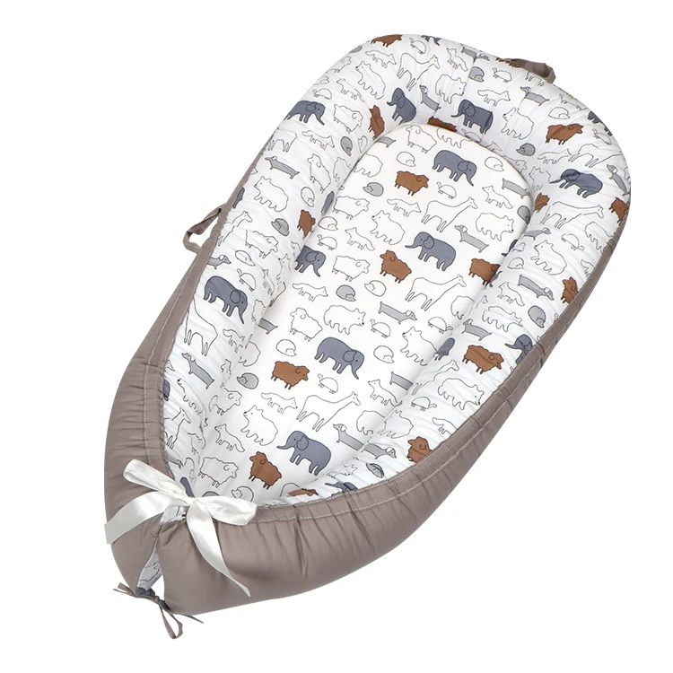 portable folding 100 memory cotton new baby sleep nest bassinet for bed