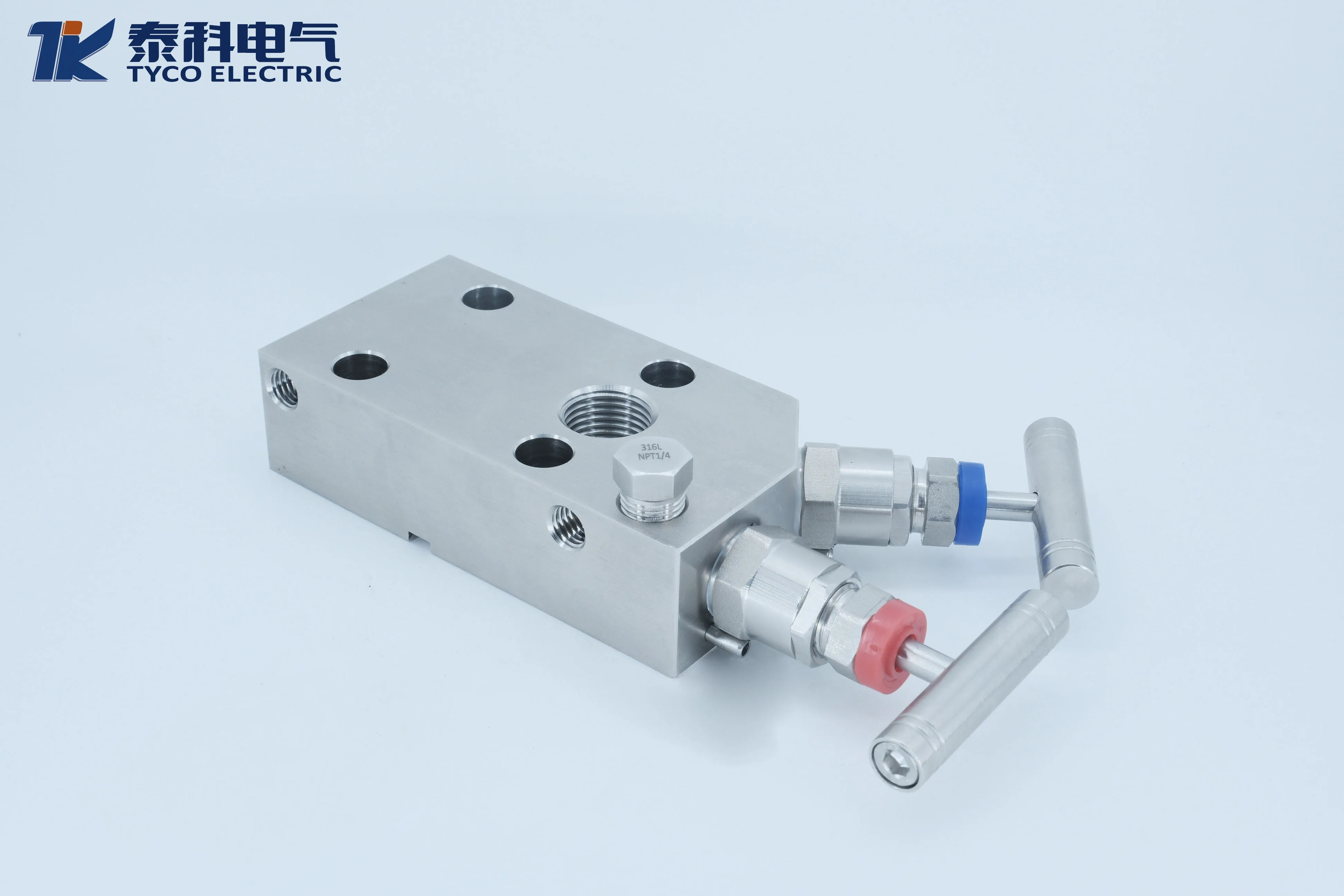 316Lstainless steel common type Rose mount two valve group 3051CG threaded connection instrument valve two valve group