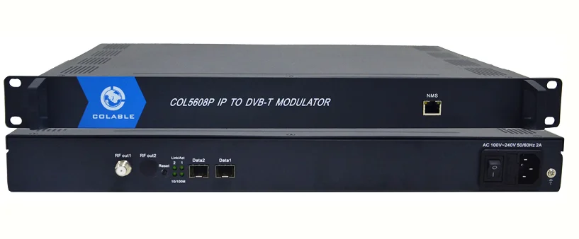 Hot sale  DVB-T modulator catv  IP dvb modulator dvb-t hotel tv  IP  8 in 1  RF DVBT Modulator COL5608P