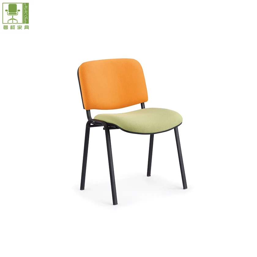 Training fabric chairs school chairs with table pad silla ISO foshan student/trainning ergonomic study chair for school child