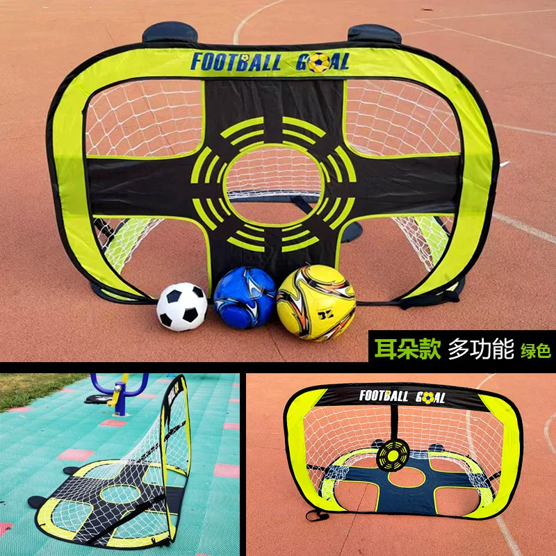 Outdoor Soccer Goal Professional Foldable Portable Sports Football Net kids Football Gate