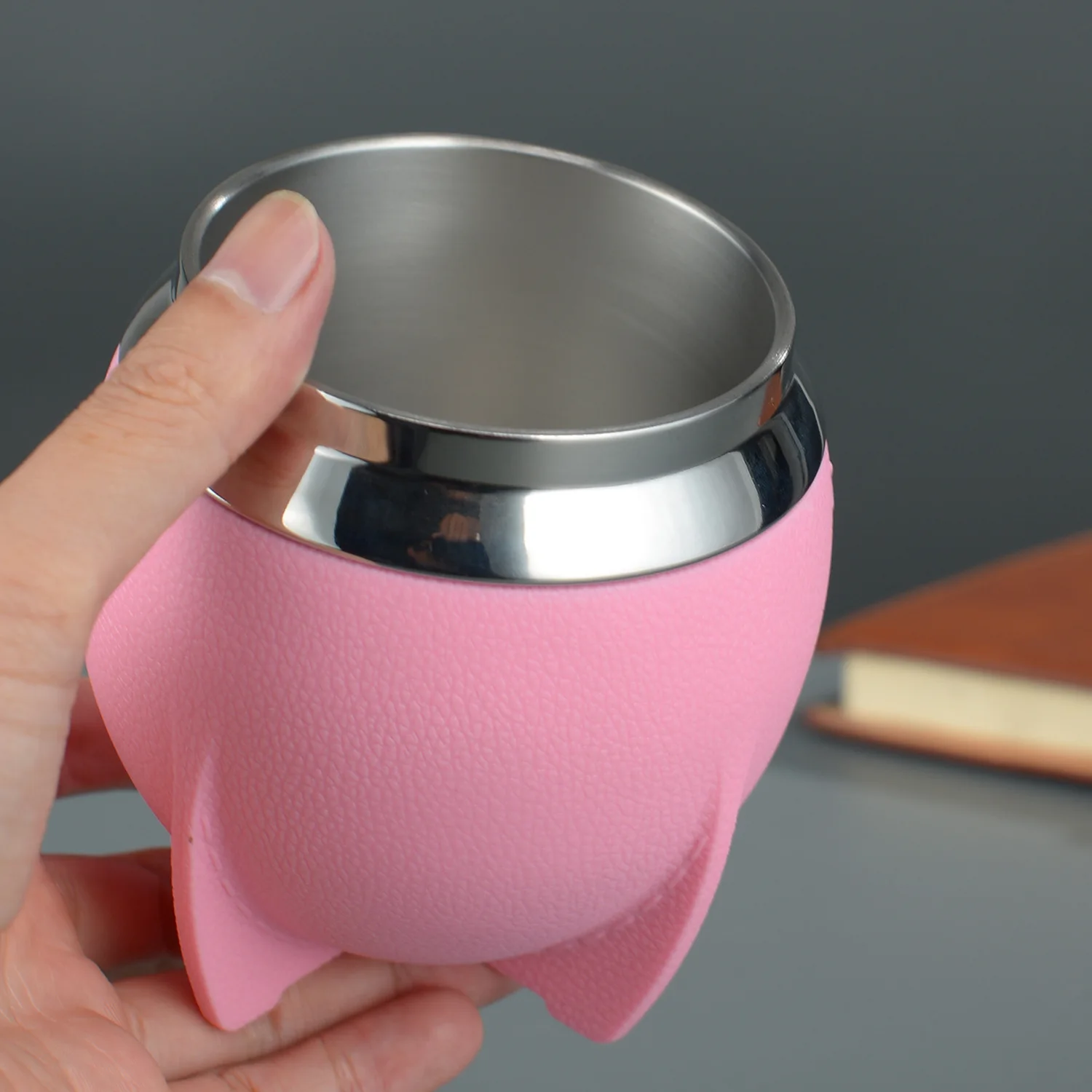 280ml Yerba Mate Gourd Leather Stainless Steel Coffee Yerba Para Mate Argentina Cup With Bombilla Straw