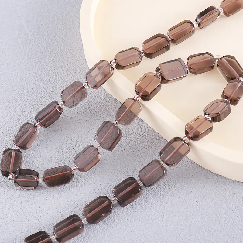 8*12MM Natural Lapis Tiger Eye Stone Beads Semi-finished Loose Beads For Jewelry Making