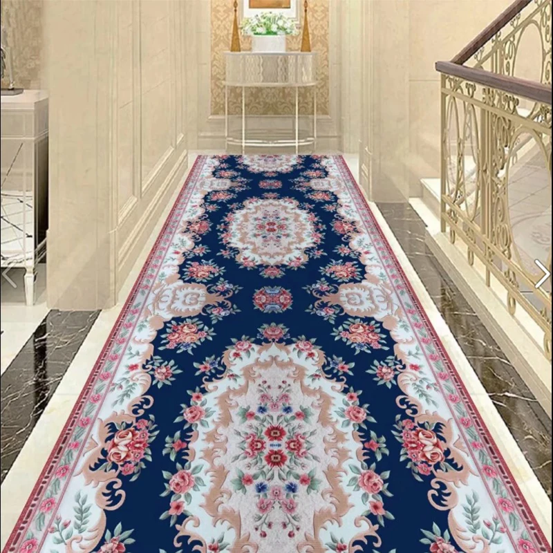 Vintage corridor rug hallway carpet runner Persian carpet