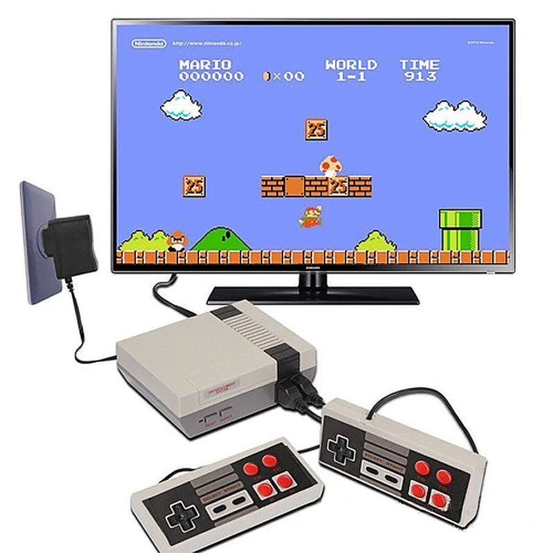 Ретро Мини ТВ ручка игры Встроенный 620 игр HD игровой плеер видео