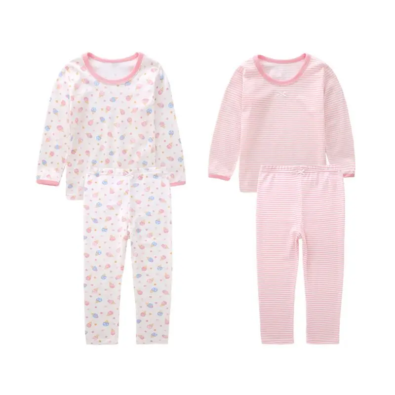 New Design Wholesale Cute Spring And Autumn Kids Pajama Pants Long Johns Underwear For Girls