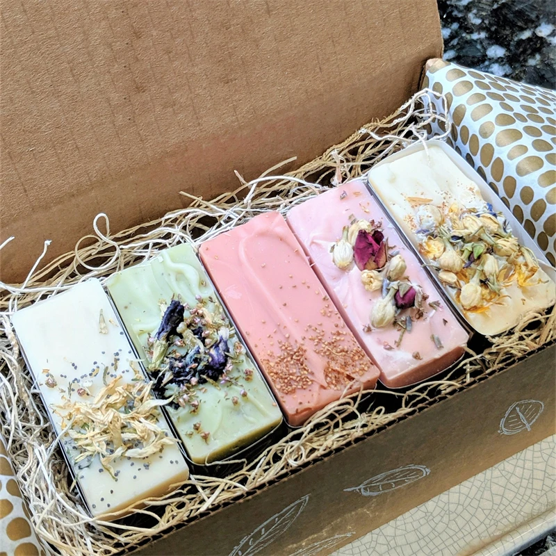 Factory Bath Supplies Skin Care Handmade Art Beauty Organic Whitening Natural Scented Bar Soap With Gift Box