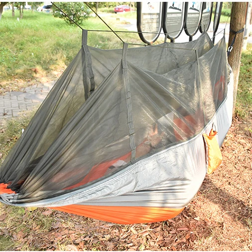 Manufacturer LOW MOQ Fast Delivery Custom Double and Single Travel Lightweight Camping Hammock Outdoors