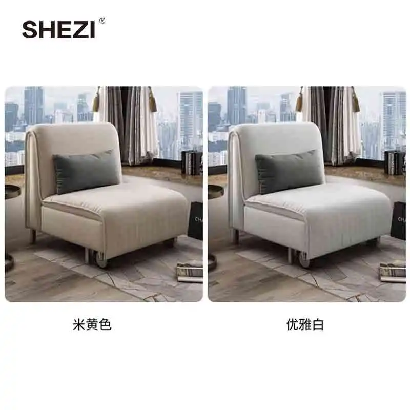Оптовая Продажа с фабрики SHEZI раскладной диван-кровать в форме я односпальная двуспальная мебель для гостиной Современный Раскладной Диван