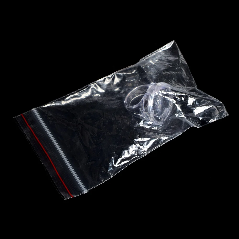 New Pro Clear Clamshell Tattoo Ink Ring Cups  With Cover Semi-Permanent Makeup Accessories Tattoo