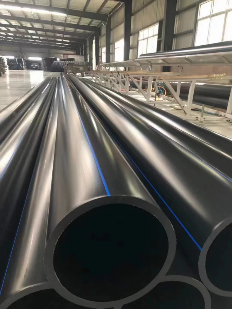 High Density HDPE PE100 Large Diameter Polyethylene Pipe for water supply