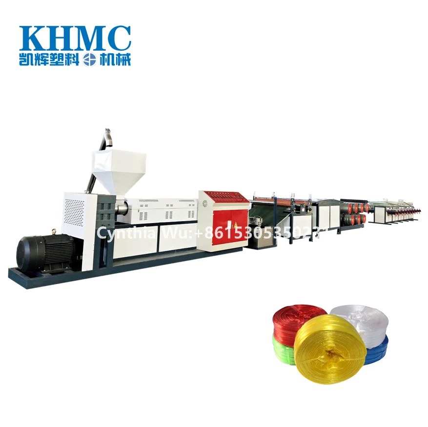 Hot New Products for 2018 Greenhouse Polypropylene/Polyethylene Twine Making Machine Used to Make Rope