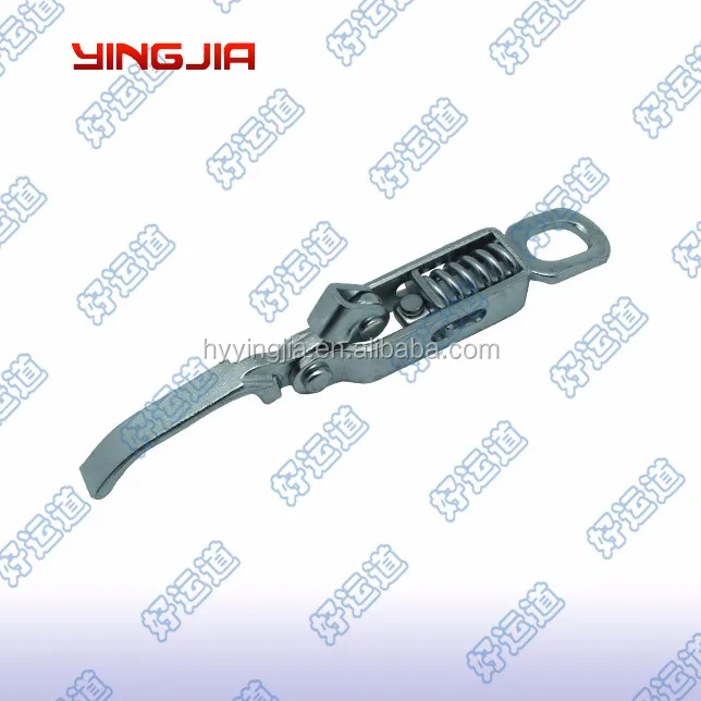 wing body opening van tuck spring loaded over center fastener lock