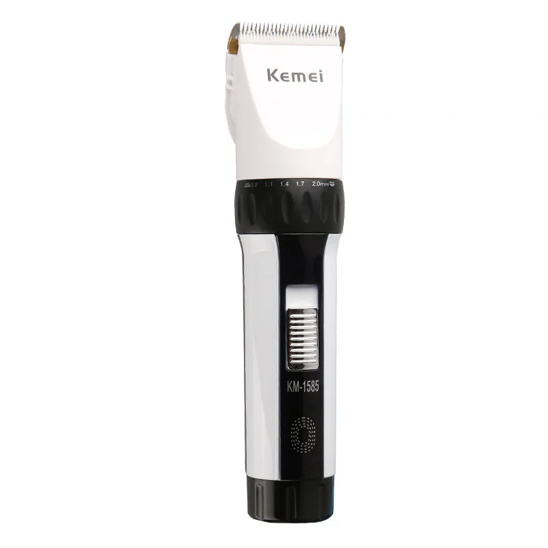
Kemei KEMEI KM-1585 cord refillable hair clipper professional electric hair clipper with ceramic blade 