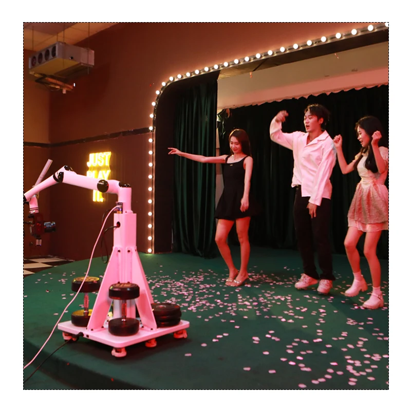 magic wedding instant selfie station camera overhead photobooth kiosk photo photography arm 360 photo booth machine