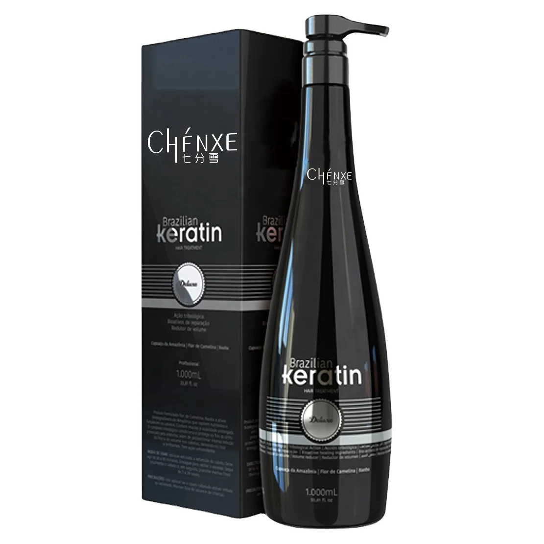 Ximan OEM Factory Price New Hair Straightening Treatment Brazilian Keratin organic hair treatment 1000 ml