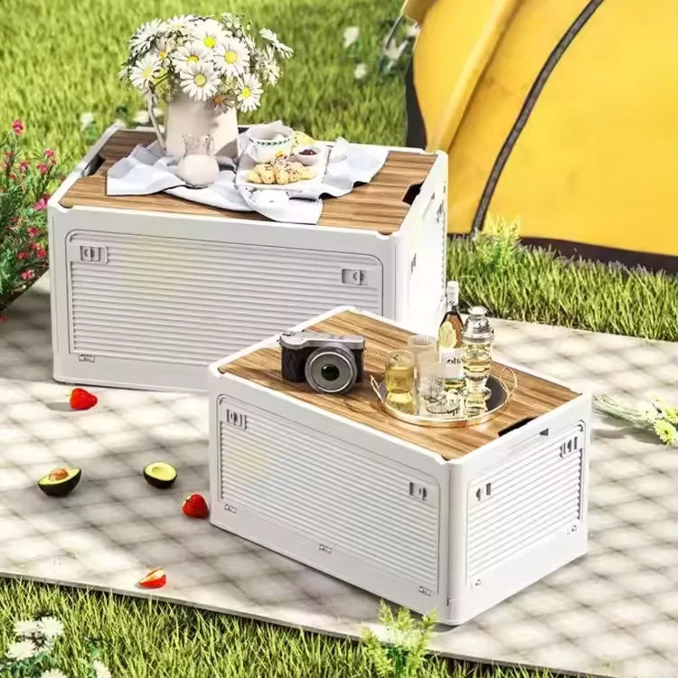 Складной деревянный ящик для хранения кемпинга