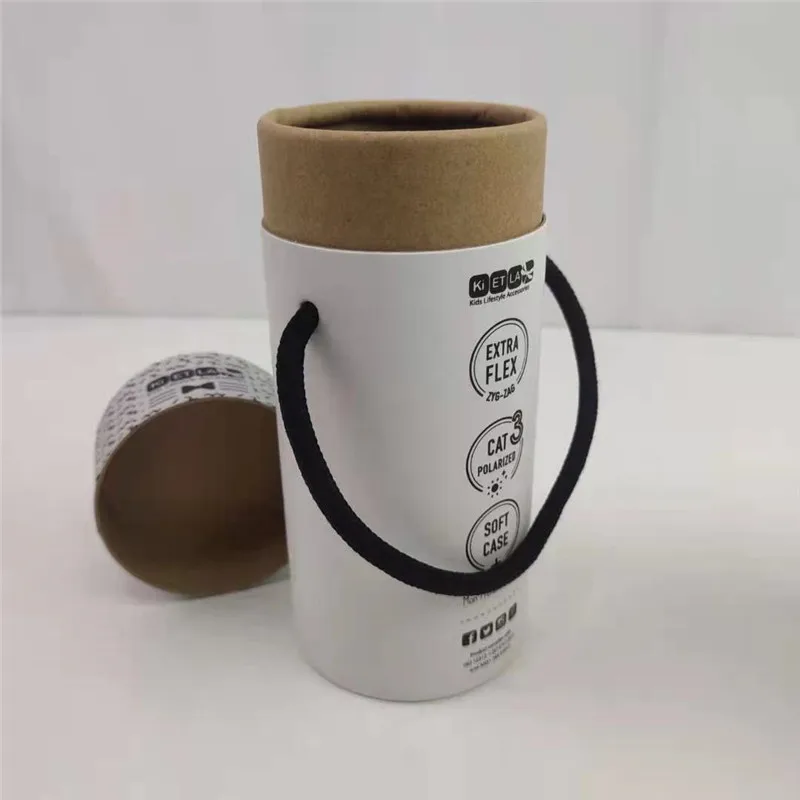 round craft paper cylindrical packaging cardboard tube