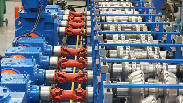 W Beam Steel Highway Guardrail Crash Barrier Roll Forming Machine Best Price