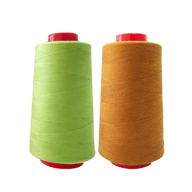 High Tenacity Evenness Eco-Friendly Knitless Hairless Well Sewing Performance Sewing thread 100% polyester sewing thread 20/3