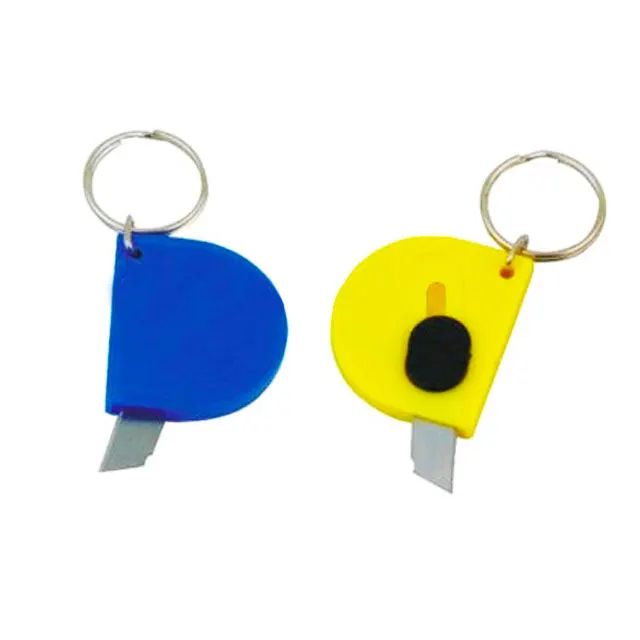 Safe Lock Mini Keychain Envelope Knife