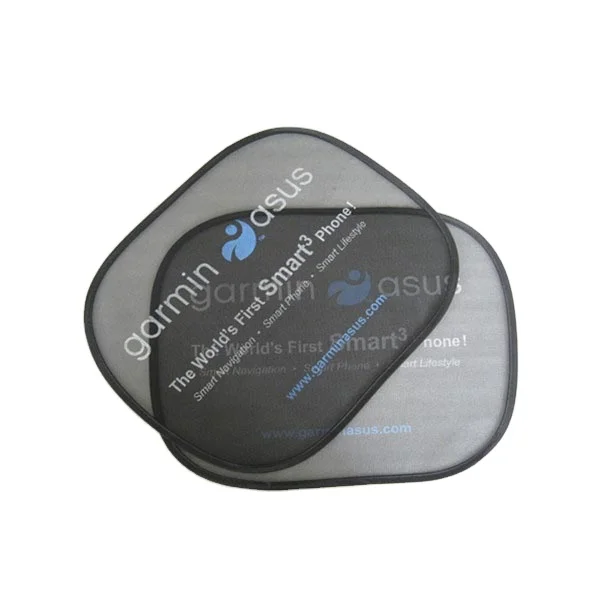 screen printing folded curtain for car / side window car sunshade