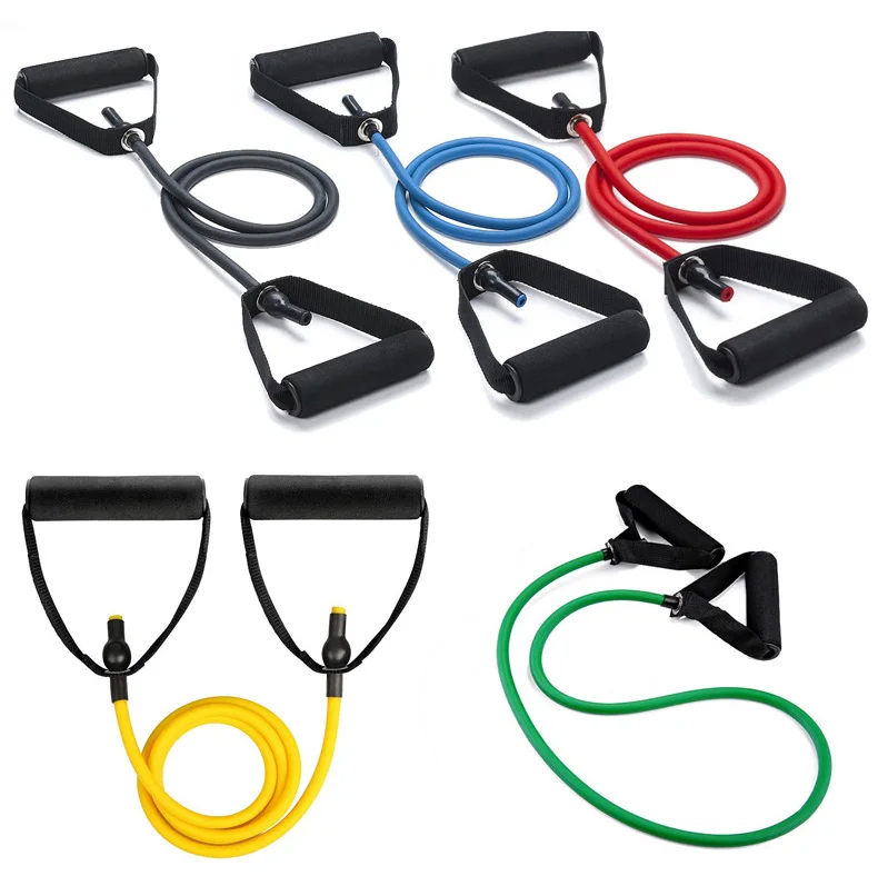 Yoga Pilates single resistance band Resistance Exercise Bands for Home Fitness, Stretching, Strength Training, Physical Therapy
