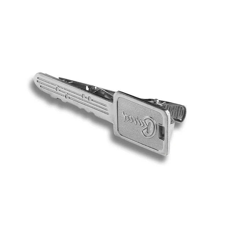 Design Your Own Tie Clip Blank Metal Key Custom Made Men Tie Clips For Clip On Ties