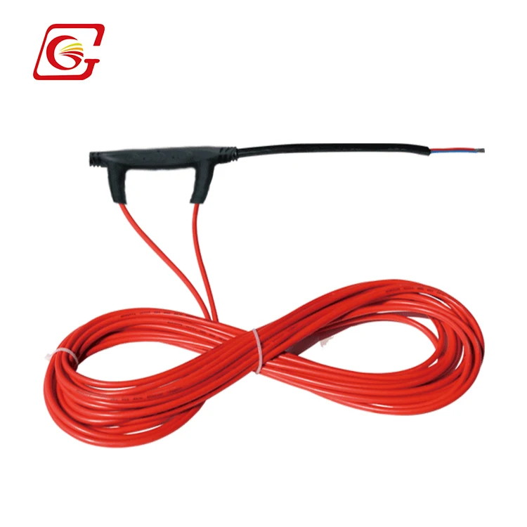 Single Double Lead 220v Farm Electric Floor Heating 20 W/M Carbon Fiber Floor Heating Cable For Home