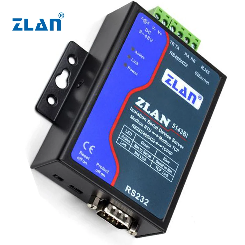 RS232/422/485 для Ethernet IOT Modbus RTU к серверу последовательного порта