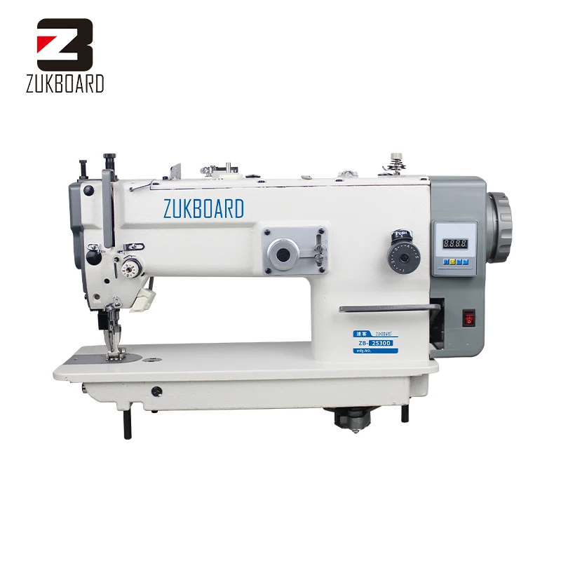 Export computerized walking foot zig zag sewing machine for heavy material