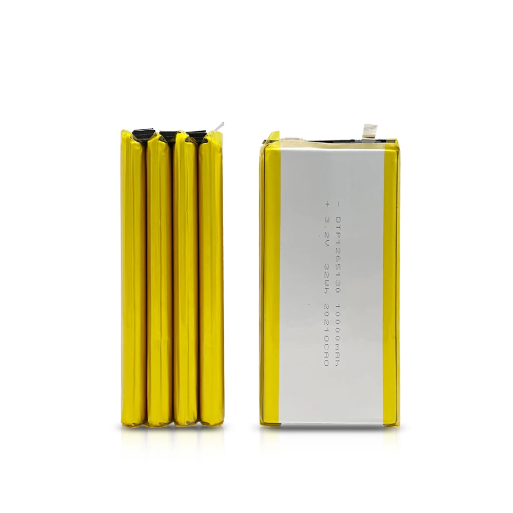 Rechargeable Lithium Polymer Battery 1265135 3.7v 10000mah 10Ah Lipo Battery