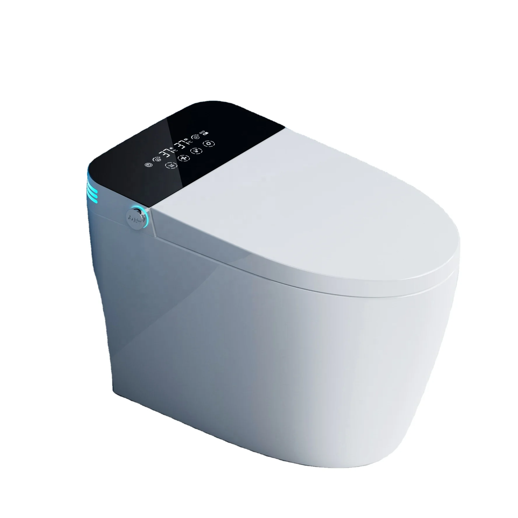 Датчик Korean Flusher Wi-Fi Xiaomi WC Tankless Интеллектуальный с задней трубкой умный туалет для ванной комнаты