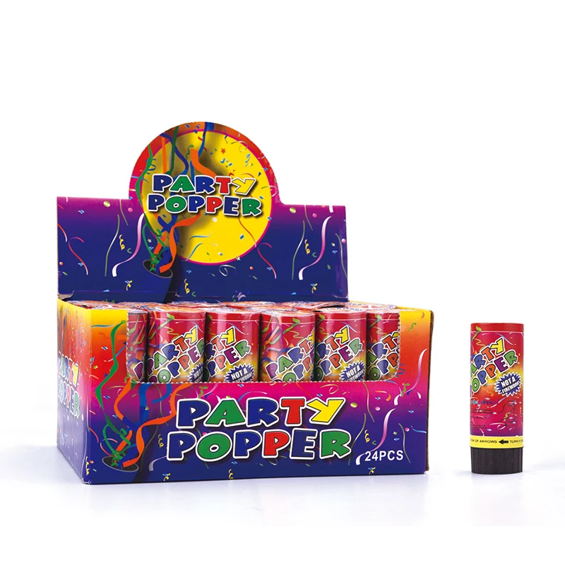 Low Moq Magic Snow Confetti Popper Wholesale Eco-friendly Confetti Cannons for Sale