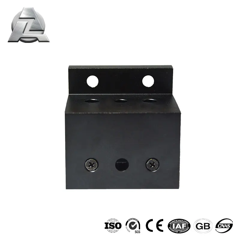 Aluminum anodized silver high quality t slot slider linear bearing