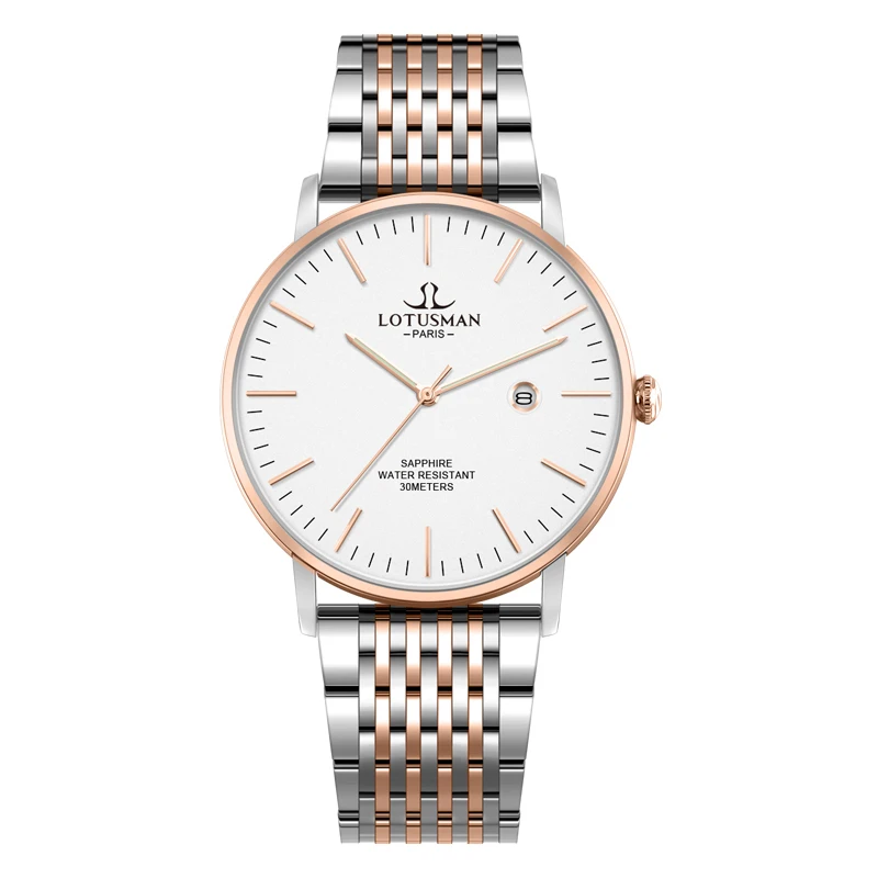 Hot Selling Watch For Men Wrist Wholesale Quartz Watches Stainless Steel Water Resistant Wristwatches