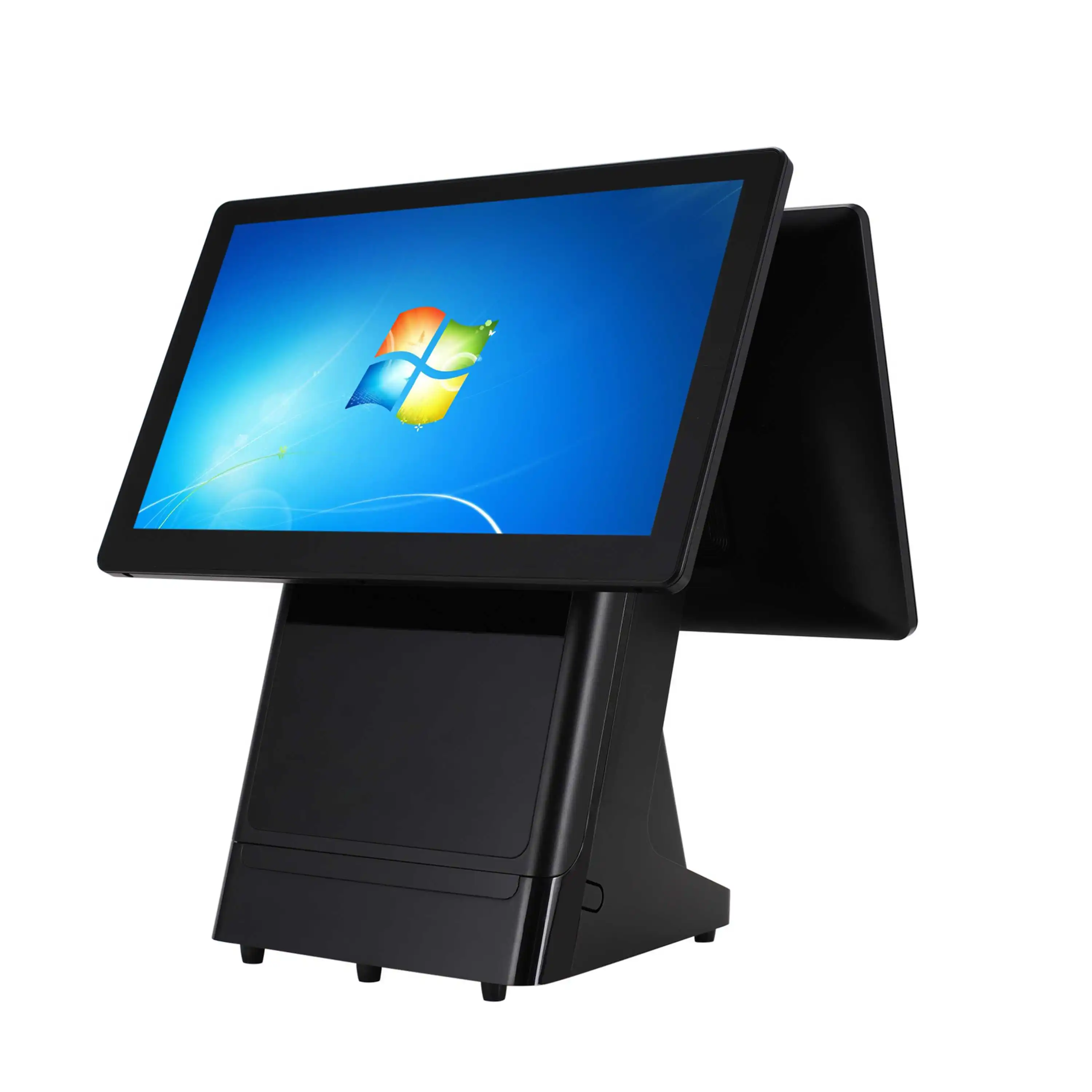 15.6' Self Ordering Kiosk Printer 40mm QR Scanner All In One Pos Terminal Payment Kiosk Supermarket Shop