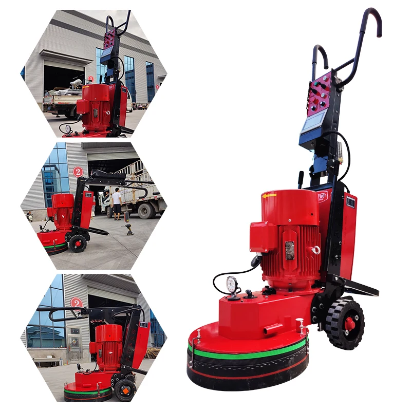 Factory Price China Manufacturer Industrial High efficiency CNC Concrete Floor Grinding Grinder And Polisher Machine