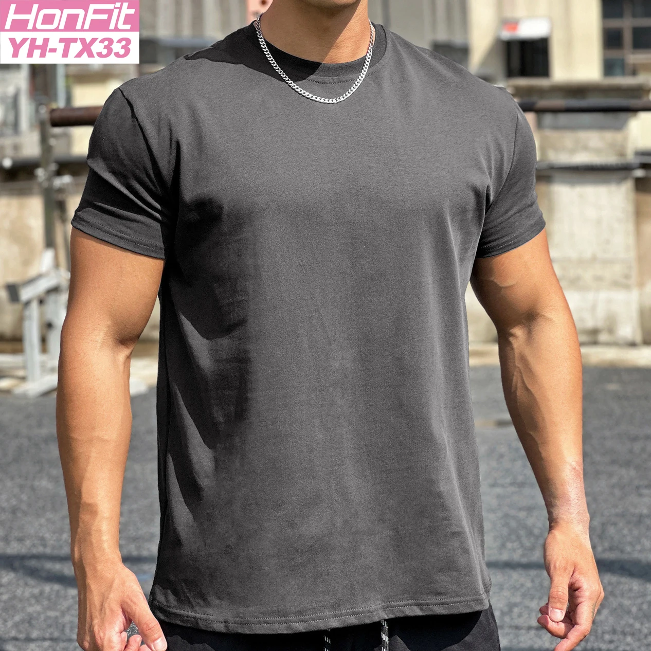 Wholesale High Quality 100% Cotton Quick Dry Customized Men Athletic Casual Gym Sports T Shirts For Men