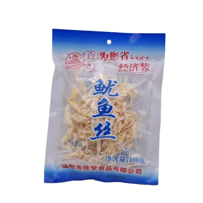 Wholesale and retail seafood snack shredded squid