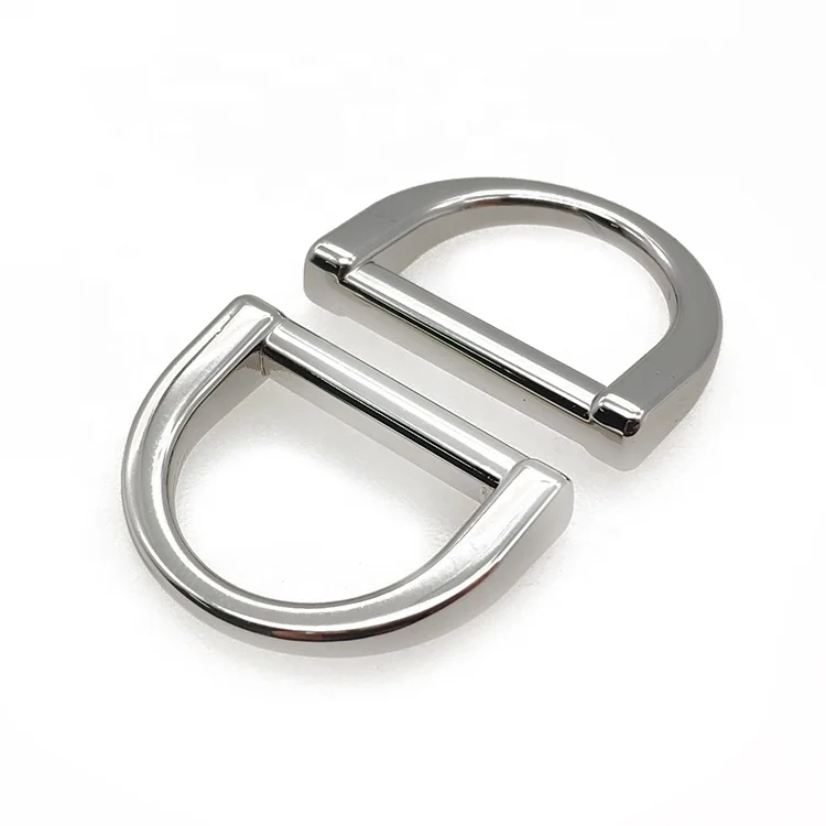 15mm hardware custom zinc alloy round wire d ring application in leather accessories backpack webbing and bag handles