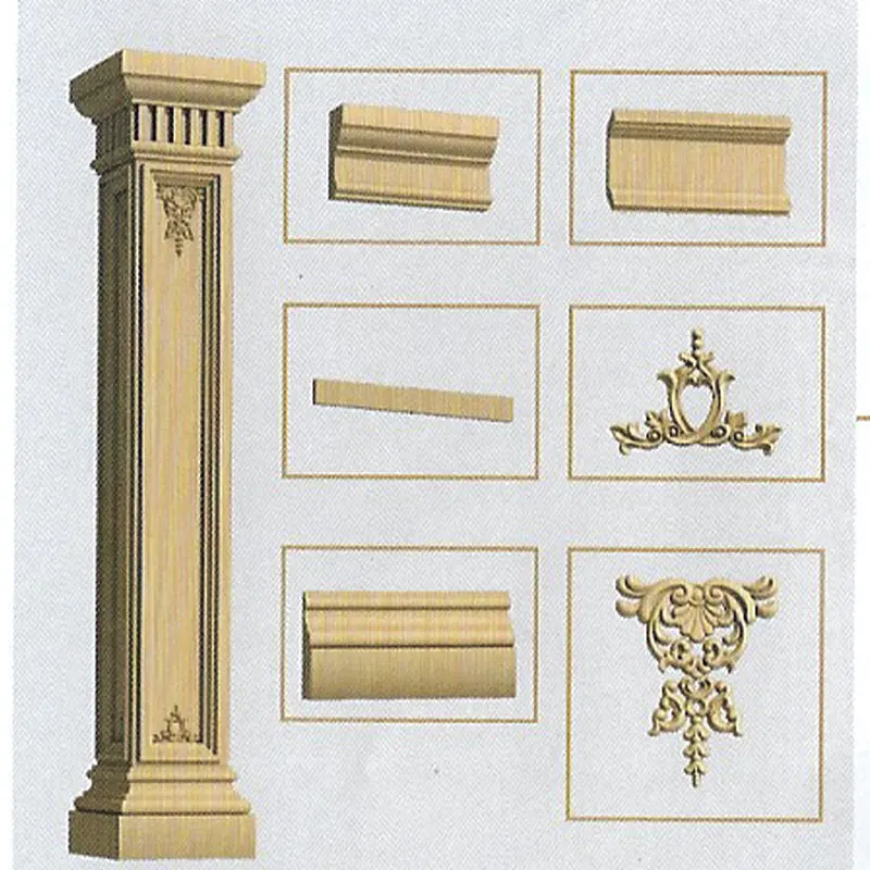 Building exterior wall decoration EPS ROMAN Column