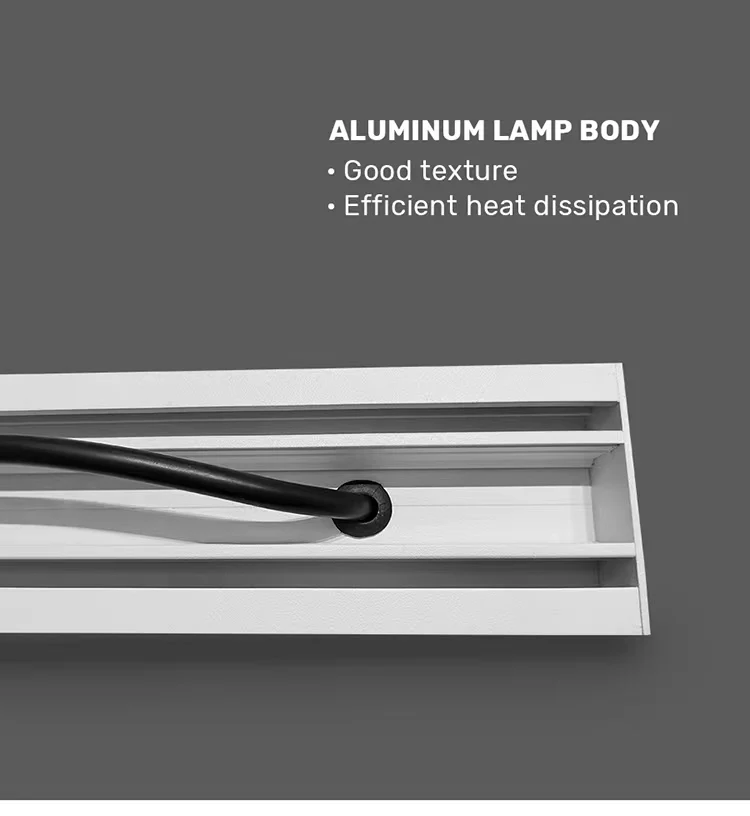 DNG Factory Supermarket School Office Shop 25W 45W 1200mm Explosion Proof Wholesale Ceiling Hanging Linear Led Light