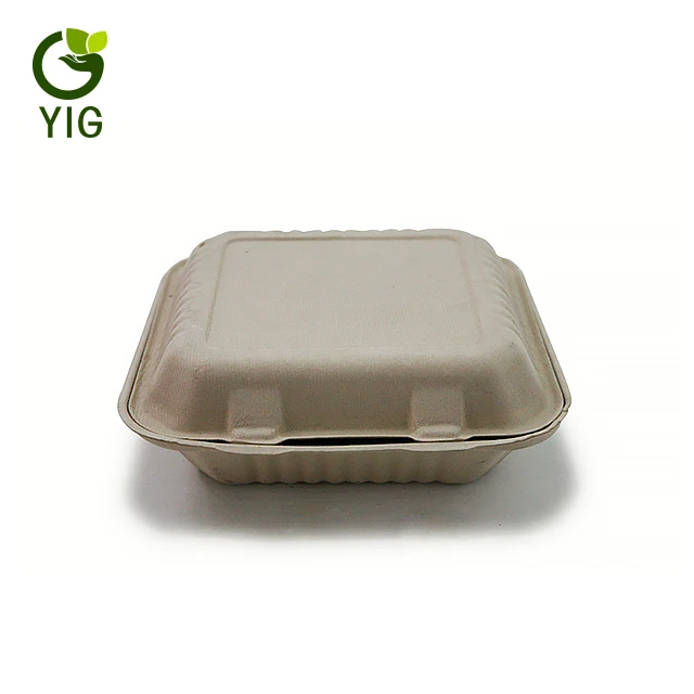
Compostable Molded Paper Pulp Box Packaging 