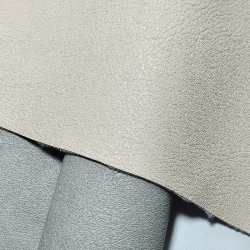 Wholesale PU synthetic leather 1.2mm bags with lychee pattern color matching by manufacturers