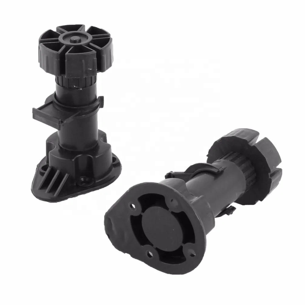 Регулируемые ножки для кухонного шкафа с пластиковой основой