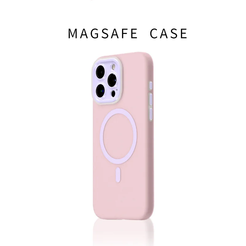 Premium Liquid Silicone Phone Case for iPhone 16 promax Camera Protection and Shock Absorption for iPhone 15 14 13 12  Case with